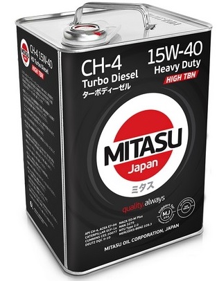     MITASU HD TURBO DIESEL CH-4 15W-40 