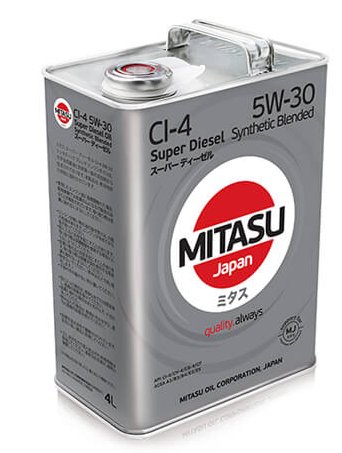    MITASU SUPER DIESEL CI-4 5W-30 Synthetic Blended 